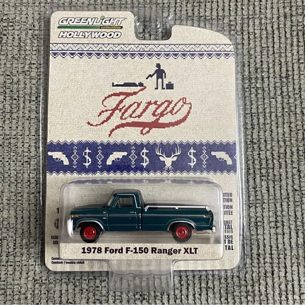 Greenlight Hollywood Fargo 1978 Ford F-150 Ranger XLT Series 35 Target Red Chase